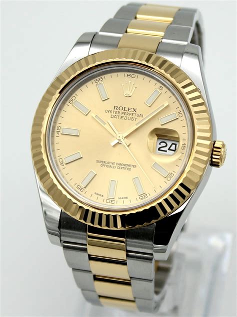 gold and steel rolex datejust